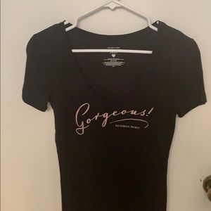 Brand new never worn Victoria’s Secret black shirt